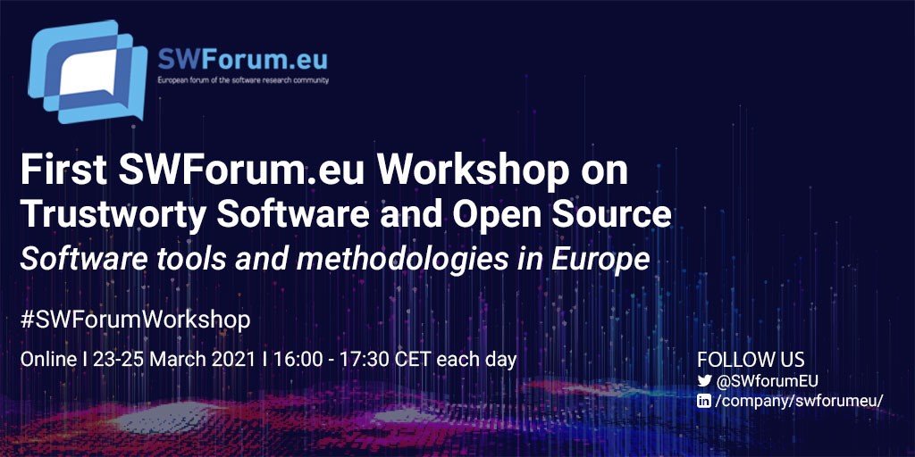 SWForum.eu Workshop on Trustworthy Software and Open Source