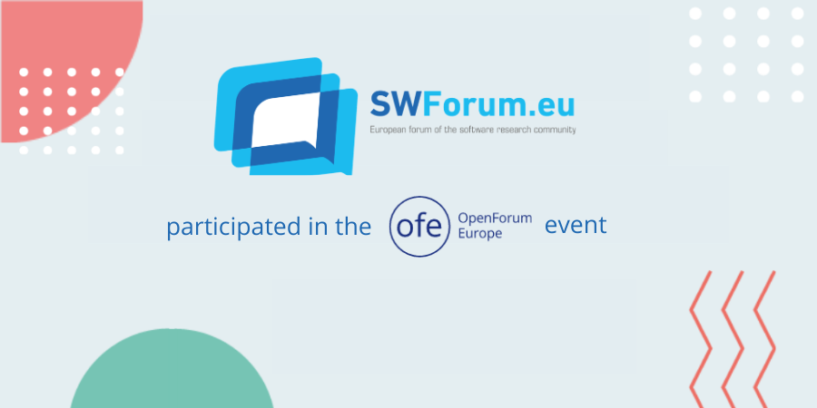 SWForum.eu participated in the OpenForum Europe Event