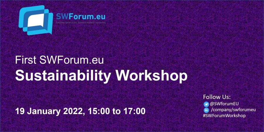 First SWForum.eu Sustainability Workshop