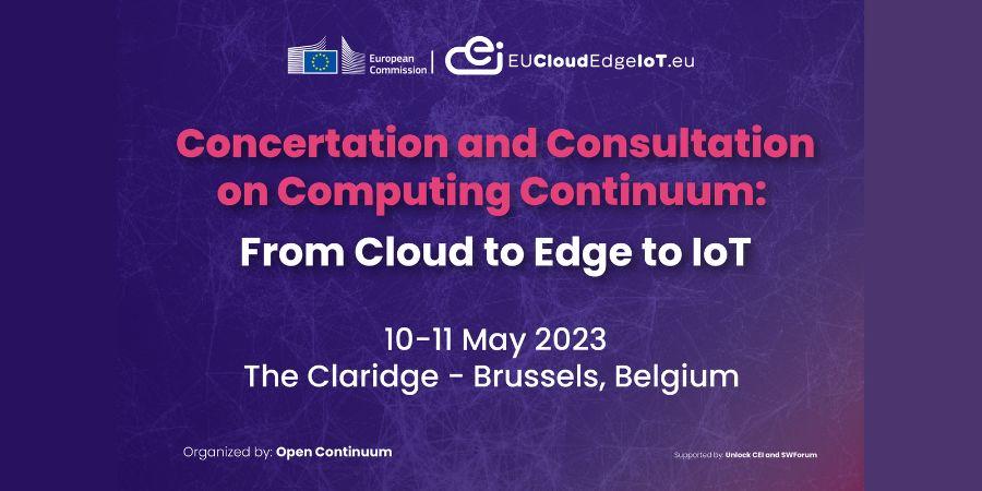 Concertation and Consultation on Computing Continuum: From Cloud to Edge to IoT